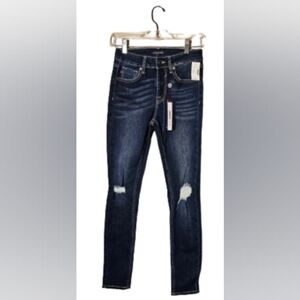 Vigoss High Rise Skinny Luxe Stretch Jeans Women's Size 24 L 28 NWT